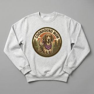 Conjunto de Mãe do Coonhound Camiseta Mãe de Cacho