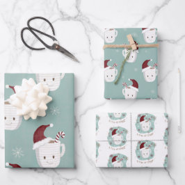 Conjunto de Molas de Natal de Chocolate Quente Pim