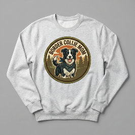 Conjunto de Moletom de Mãe do Border Collie Presen