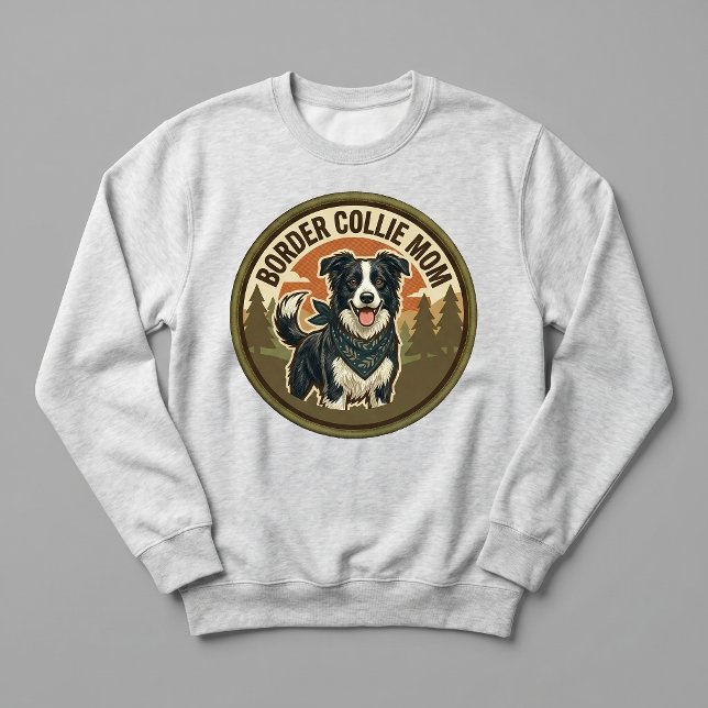 Conjunto de Moletom de Mãe do Border Collie Presen (Criador carregado)