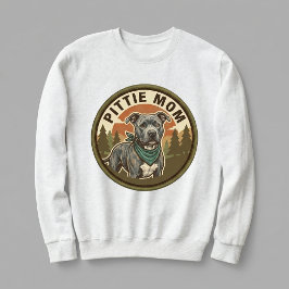 Conjunto de Moletom Mãe do Pittie Presente para El