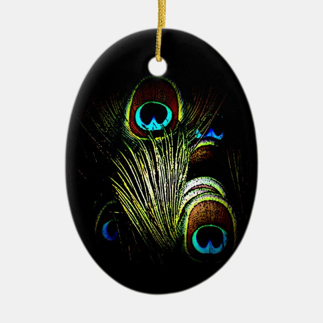 Conjunto de Ornamento de Peacock Elegante 1121 (Frente)