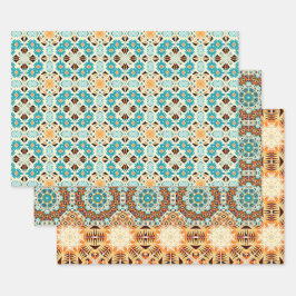 Conjunto de Padrões Sem Olho Nacional Tribal Ameri