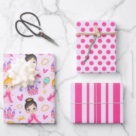 Conjunto de papel de moldagem da Princesa 3