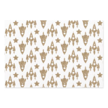 Conjunto de Papel de Moldagem de Espaço