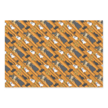 Conjunto de Papel de Quebra de Halloween