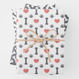 Conjunto de papel para moldagem de Impressão de cã