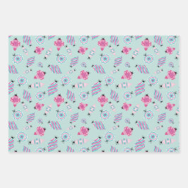 Conjunto de papel para moldagem química de 3 folha