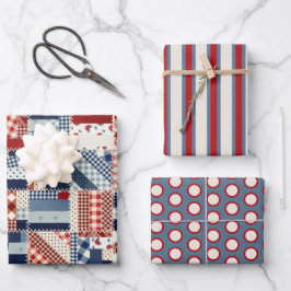 Conjunto de Papel Patriótico de Enrolamento de Fil