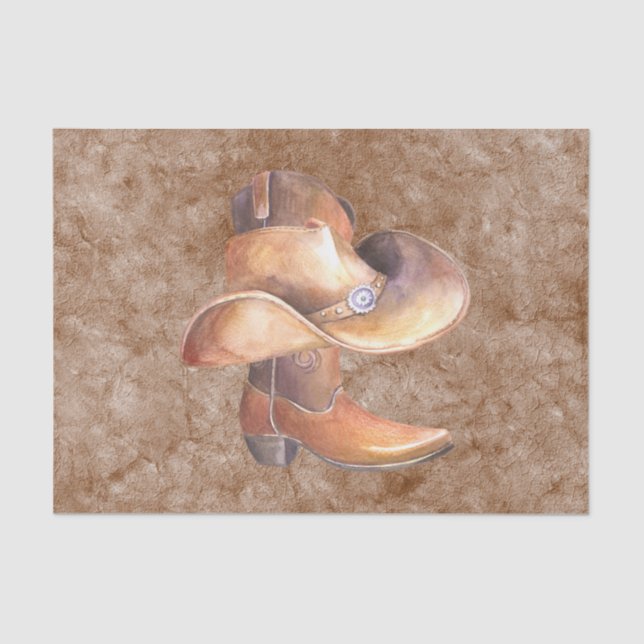 Conjunto de Papel Tecido (2) Inicialização e Chapé (Frente )