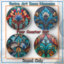 CONJUNTO DE PÁRA-RAIOS (4) - Retro Art Déco Nouvea