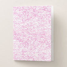Conjunto de Pastas de Arquivo Abstratas Rosa
