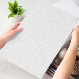 Conjunto de Pastas de Arquivo Branco de Luxo com M
