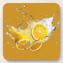 Conjunto de Porta-Copos de Citrus Fresco - Design