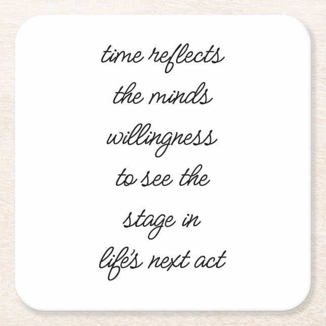 Conjunto de Porta-Copos de Papel O Próximo Ato da  (Frente)