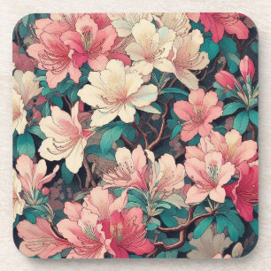Conjunto de porta-copos de plástico rígido Art Dec