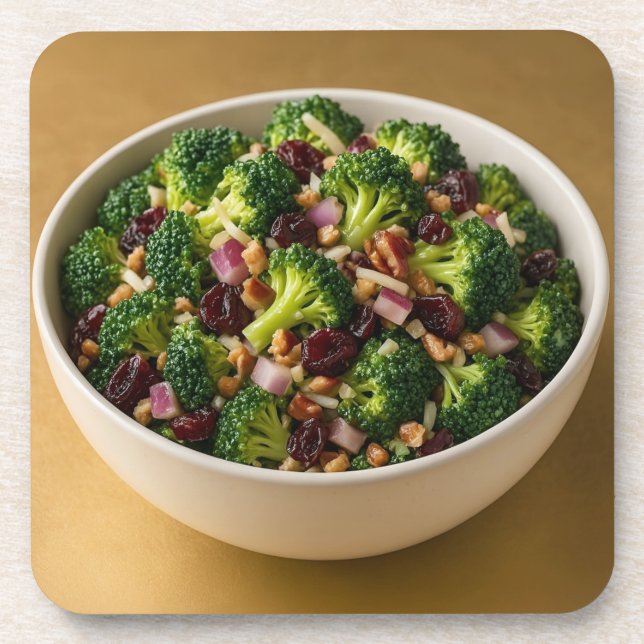 Conjunto de Porta-Copos de Salada de Brócolis Nuts (Frente)