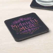 Conjunto de Porta-Copos Gótico Midnight Muse | Vel
