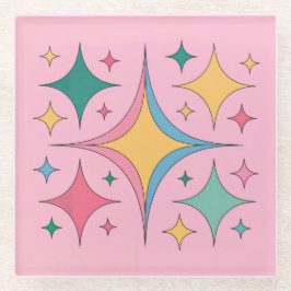 Conjunto de Portas copos de Vidro Rosa Moderno do