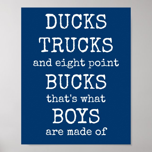 Conjunto de pôsteres do que os meninos são feitos (Frente)