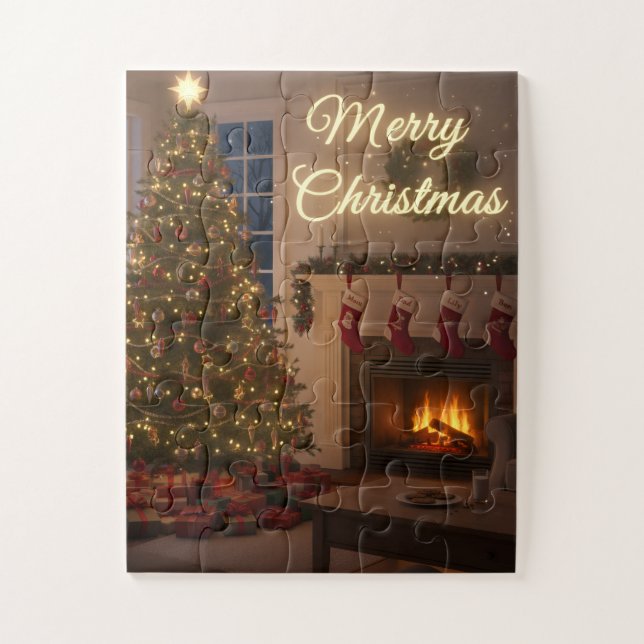 conjunto de quebra-cabeça de natal 1 (Vertical)