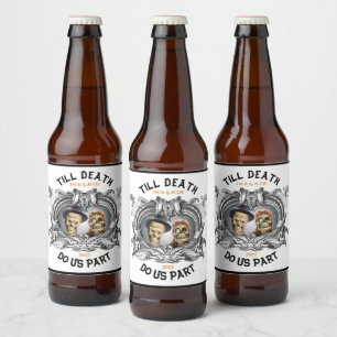 Conjunto de rótulos de alimentos e bebidas Até que