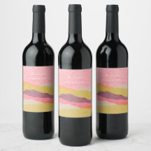 Conjunto de rótulos de alimentos e bebidas paisage