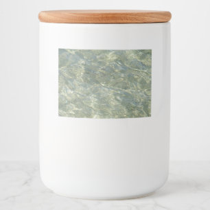 Conjunto de rótulos de Comida e bebidas de padrões