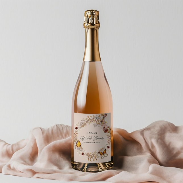 Conjunto de Rótulos de Vinho com Aquarela de Flore (Criador carregado)