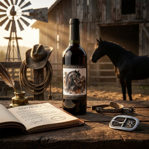Conjunto de Rótulos de Vinho para Festa de Anivers