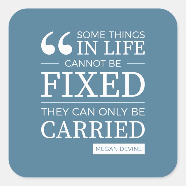 conjunto de seis adesivos "não pode ser fixo" em a (Frente)