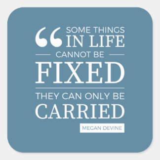 conjunto de seis adesivos "não pode ser fixo" em a