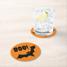 Conjunto de Seis Porta-Copos de Papel - Boo! Morce