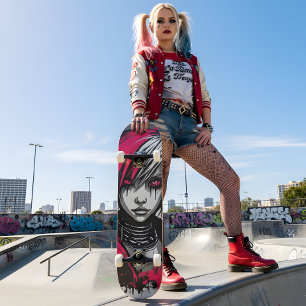 Conjunto de Skate Cyber 2K Urban Emo Girl