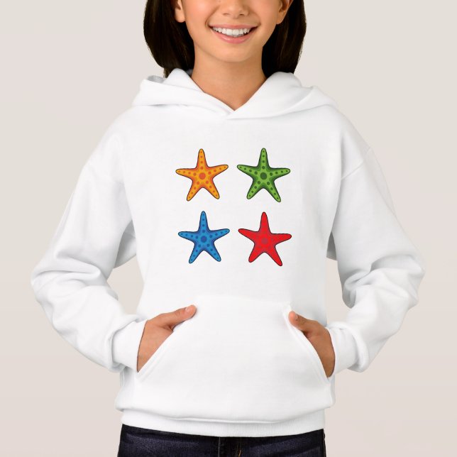 Conjunto de Starfish de Cartoon Colorido Bonito (Frente)