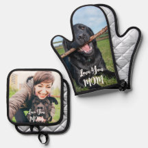 Conjunto de Suportes de Panela com Foto Personaliz