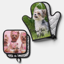 Conjunto de Suportes de Panela com Foto Personaliz