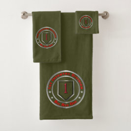 Conjunto De Toalhas 1ª Divisão de Infantaria