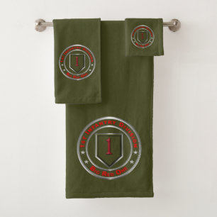 Conjunto De Toalhas 1ª Divisão de Infantaria