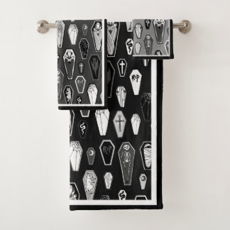 Conjunto De Toalhas 13 Coffins