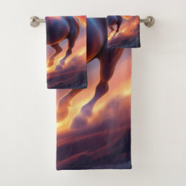 Conjunto De Toalhas „2026 – Das Jahr des Feuerpferds“