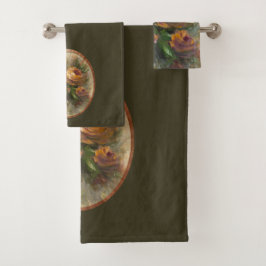 Conjunto De Toalhas 315 Rosas