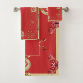 Conjunto De Toalhas 40º aniversário de casamento/15 Bath Towel