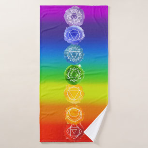 Conjunto De Toalhas 7 Chakras