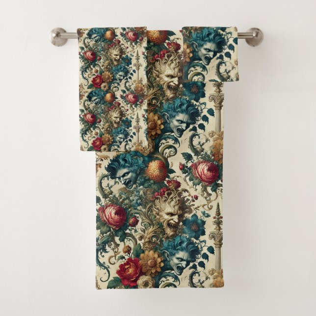 Conjunto De Toalhas A Anarquia Arcana - Vitoriana Gótica (Insitu)