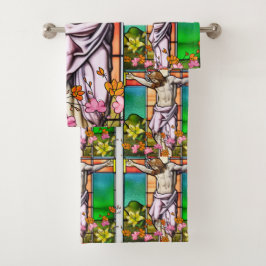 Conjunto De Toalhas A coleção Cross