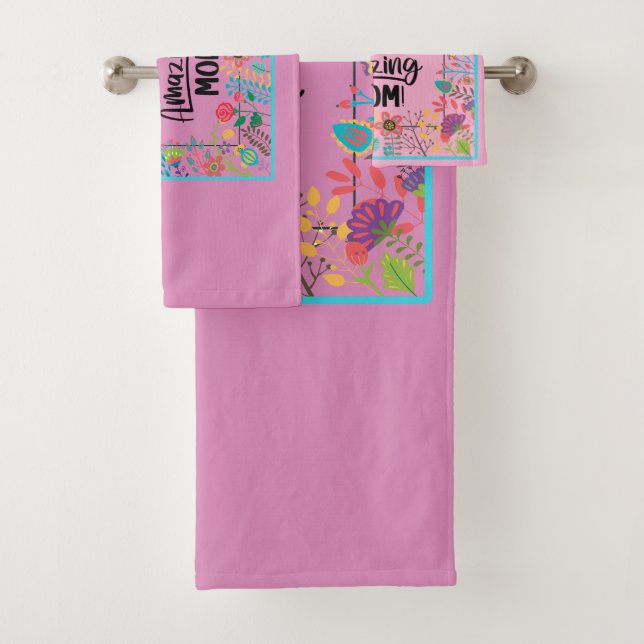 Conjunto De Toalhas A mãe mais incrível do mundo (Insitu)