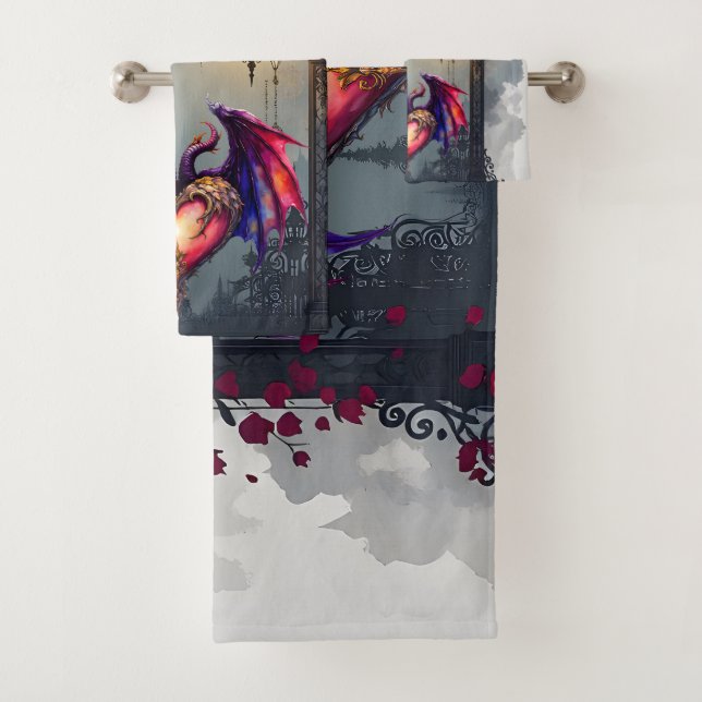 Conjunto De Toalhas A Moonlit Invitation –Love Turns the Gears of Time (Insitu)