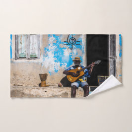 Conjunto De Toalhas A música é o remédio da mente