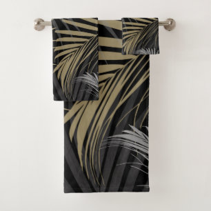 Conjunto De Toalhas A Palmeira das Cinzas Douradas deixa o sonho - as 